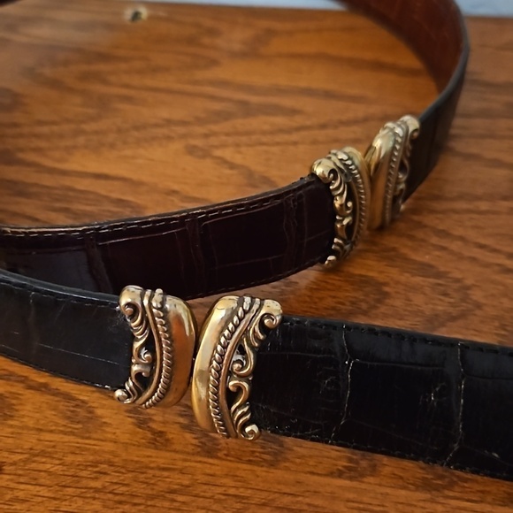 VTG BRIGHTON 1990s Interchangeable Leather Belt